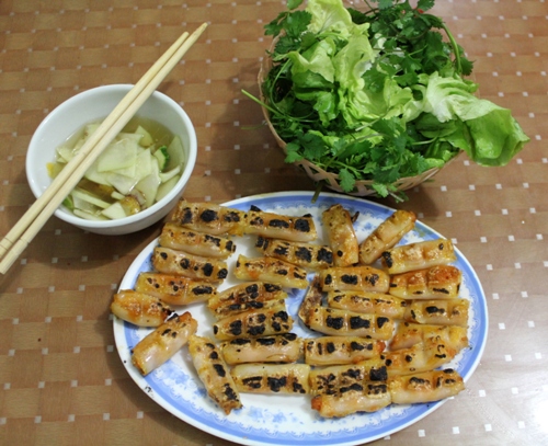 Độc đáo chả tôm Thanh Hóa