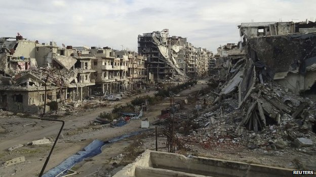 Syria: Bị vây hãm, dân ăn cỏ để sống