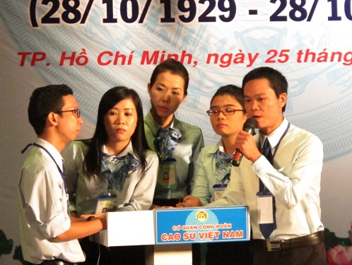 11 đội thi tìm hiểu về ngành cao su