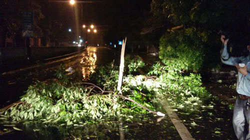 Bão đổ bộ Quảng Ninh, thiệt hại không đáng kể