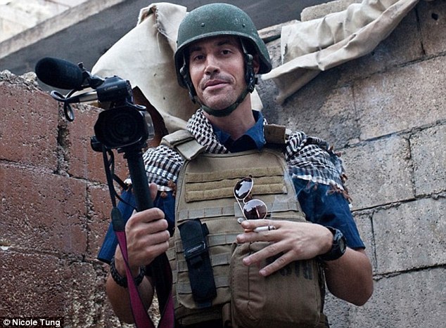 Nh&agrave; b&aacute;o Mỹ James Foley. Ảnh: Daily Mail