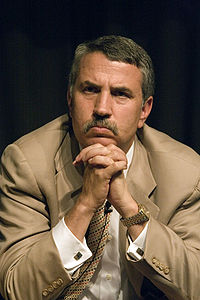 H&igrave;nh ảnh nh&agrave; b&aacute;o Thomas L.Friedman tr&ecirc;n Wikipedia