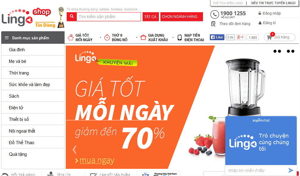 Trao giải Vietweb 2014