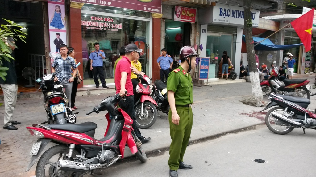 hiện trường vụ án