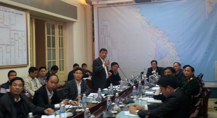 Ban chỉ đạo ph&ograve;ng chống lụt b&atilde;o Trung ương họp b&agrave;n biện ph&aacute;p đối ph&oacute; với cơn b&atilde;o Hagupit