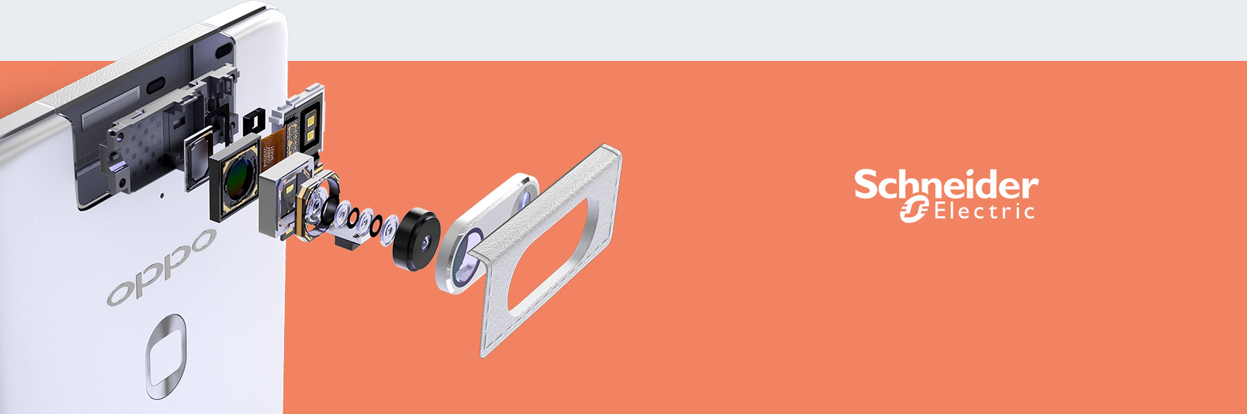 Cấu trúc hệ thống camera xoay sử dụng trên Oppo N3.