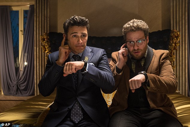 Hai diễn vi&ecirc;n ch&iacute;nh trong phim The Interview