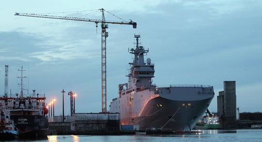 Nga sẵn sàng nhận đền bù vụ tàu chiến Mistral