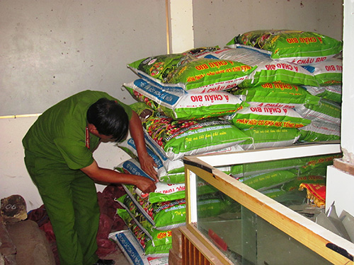 Phạt 200 triệu đồng vì sản xuất phân bón giả
