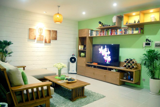 Căn hộ xanh mát ở Sài Gòn cho người mệnh Hỏa