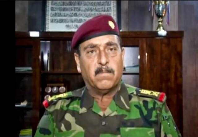 Cảnh sát trưởng tỉnh Anbar Ahmed Saddag. Ảnh: Twitter