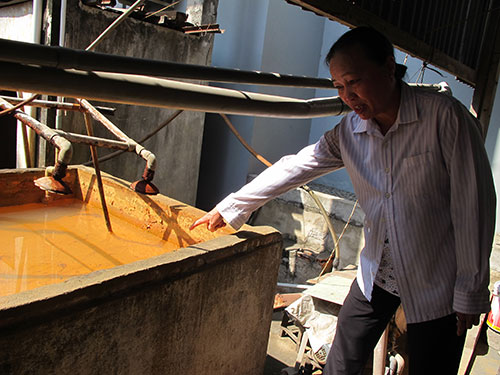 Dân trông nước sạch