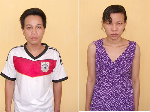 Đ&ocirc;̃ Trọng Minh và Nguy&ecirc;̃n Thị Thùy Trang