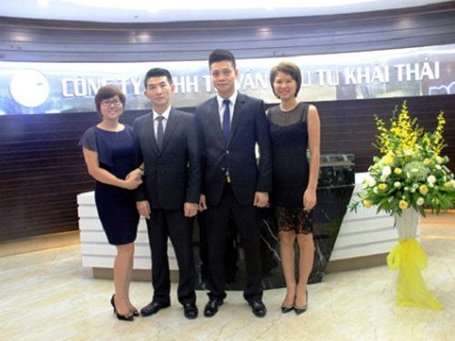 4 trong số những nh&acirc;n vật l&atilde;nh đạo chủ chốt của C&ocirc;ng ty Khải Th&aacute;i trước khi bị bắt giữ - Ảnh: C&ocirc;ng ty Khải Th&aacute;i
