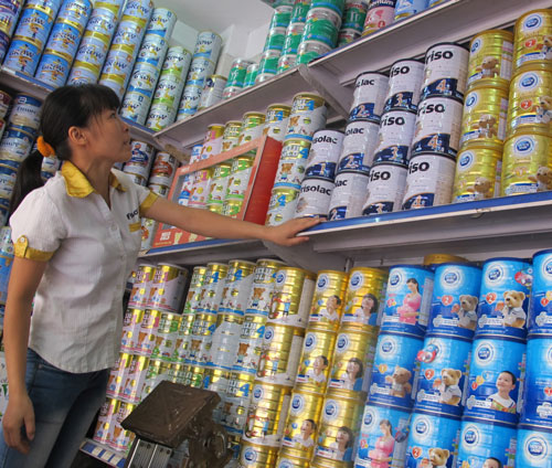 Lập lờ quảng cáo sữa