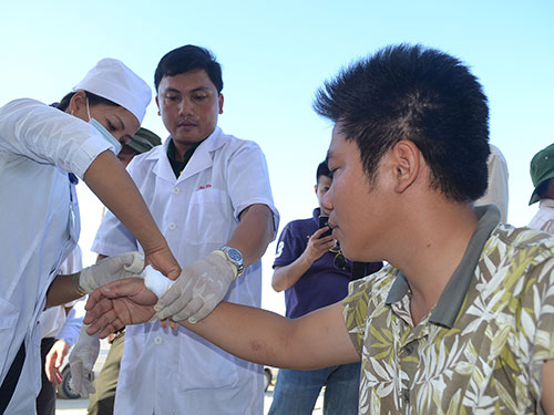 Ngư dân bị tấn công dã man