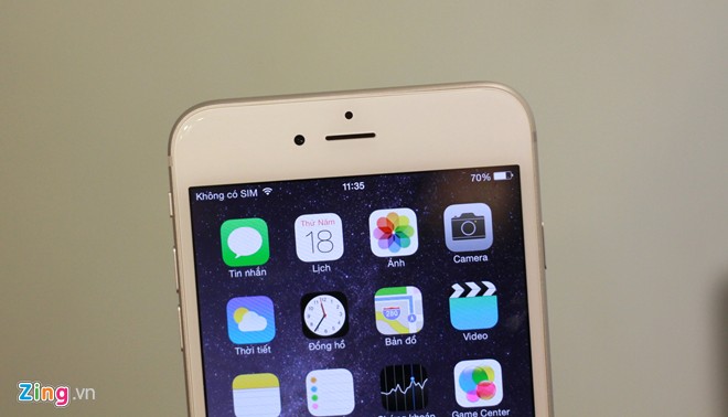 Đập hộp iPhone 6 Plus đầu ti&ecirc;n tại Việt Nam