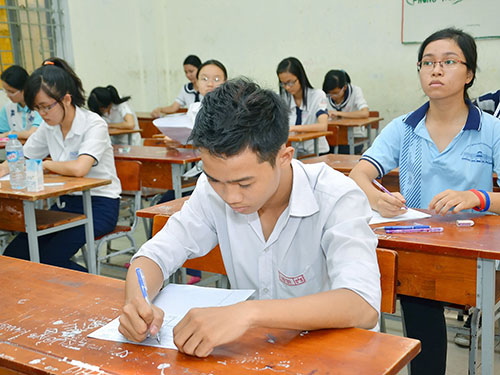Sẽ thi tốt nghiệp THPT trong 5 buổi