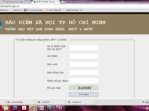 Công khai thông tin BHXH trên mạng