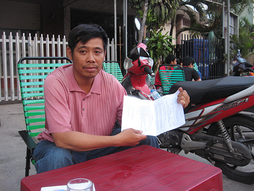 Tòa hành người lao động