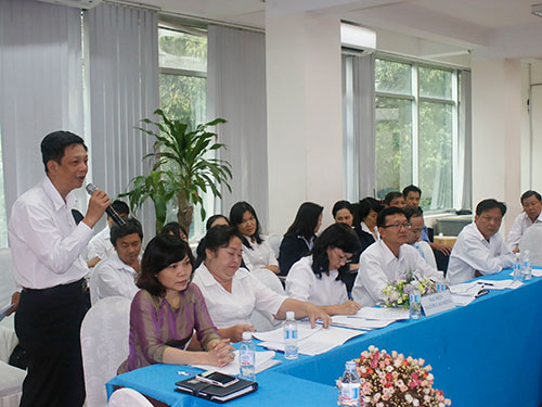 CNVC-LĐ SAWACO đóng góp ý kiến tại chương trình đối thoại chiều 29-12
