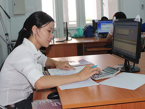86 CNVC-LĐ thi tin học kế toán