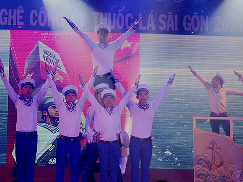 Một tiết mục tại hội diễn văn nghệ