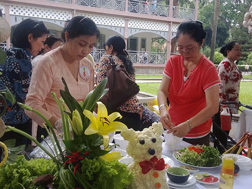 CNVC-LĐ tham dự &ldquo;Ng&agrave;y hội gia đ&igrave;nh ngành y&rdquo; do C&ocirc;ng đo&agrave;n ng&agrave;nh Y tế TP HCM tổ chức Ảnh: Nguyễn Quỳnh