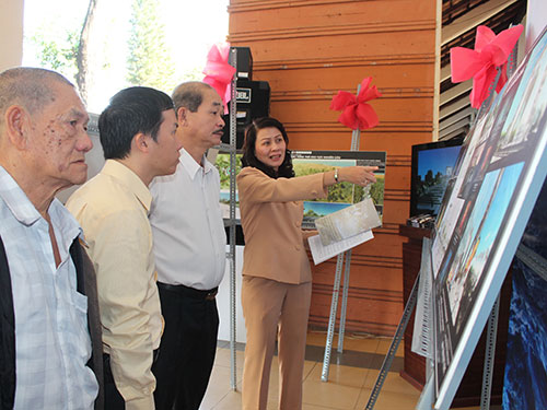 Triển lãm phương án thiết kế Khu tưởng niệm các chiến sĩ Gạc Ma
