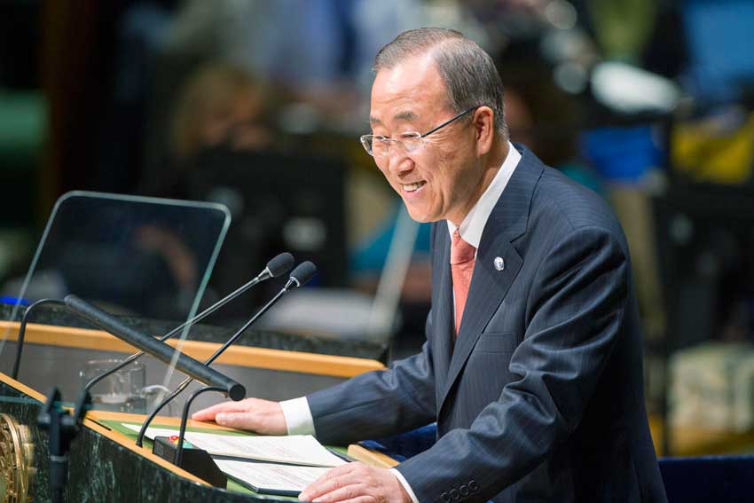 Tổng Thư ký Ban Ki-moon: Năm 2014 quá khủng khiếp