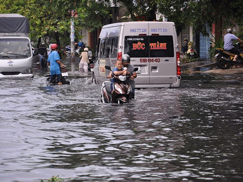 Năm 2015, trung tâm TP HCM hết ngập