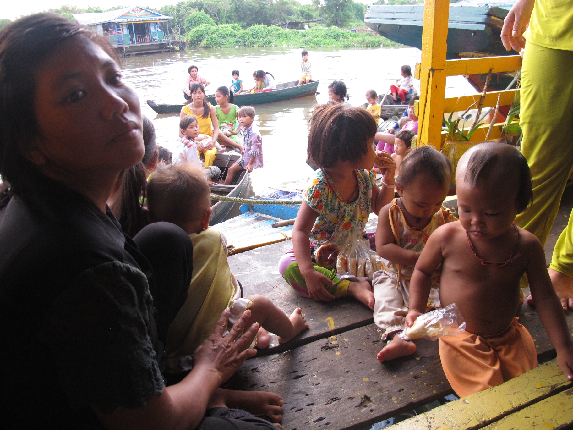 Những đứa trẻ da cháy nắng
