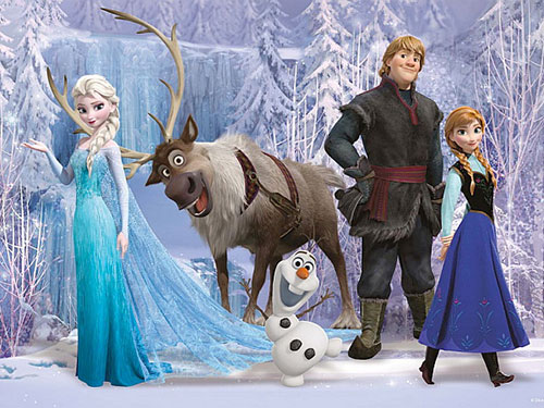 Các ca khúc của các nhân vật trong phim Frozen (ảnh) vẫn chưa giảm sức hút. Nguồn ảnh: Disney