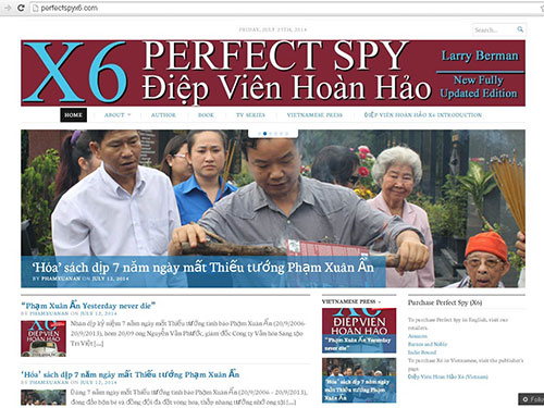 Trang web về Phạm Xuân Ẩn của giáo sư Larry Berman