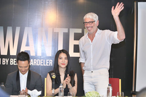 Trong khu&ocirc;n khổ Li&ecirc;n hoan Phim H&agrave; Nội, đo&agrave;n l&agrave;m phim I am wanted đ&atilde; ra mắt h&ocirc;m 25-11 Ảnh: HẢI B&Aacute;