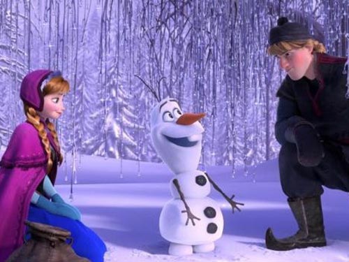 Một cảnh trong phim Frozen Nguồn: AP