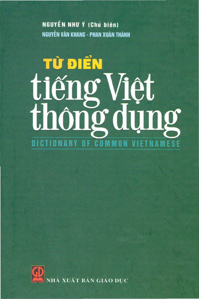 Ảnh b&igrave;a c&aacute;c cuốn từ điển tiếng Việt đang được b&agrave;y b&aacute;n tr&ecirc;n thị trường