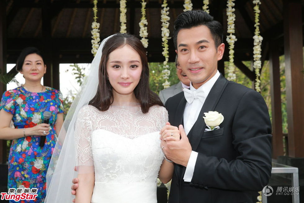 Đám cưới lãng mạn của Dương Mịch và Lưu Khải Uy