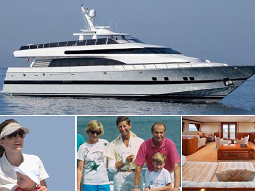 Du thuyền Fortuna và những khách mời thường xuyên của vua Juan Carlos
Ảnh: DAILYMAIL