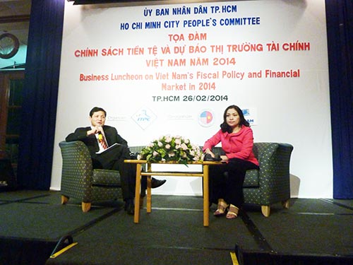 &ocirc;ng Vũ Viết Ngoạn, Chủ tịch Ủy ban Gi&aacute;m s&aacute;t T&agrave;i ch&iacute;nh quốc gia, trả lời những thắc mắc của doanh nghiệp