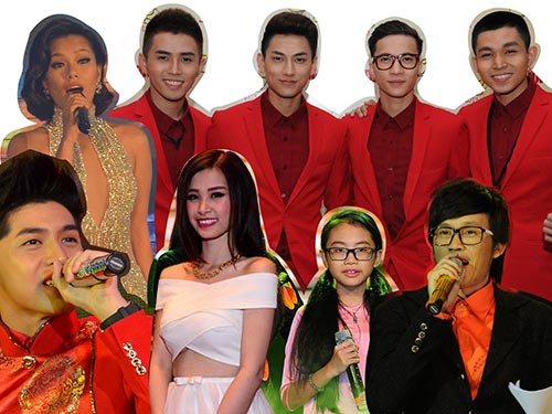 M&ocirc;̣t s&ocirc;́ ngh&ecirc;̣ sĩ tham gia chương trình Gala Mai Vàng chào Xu&acirc;n 2014