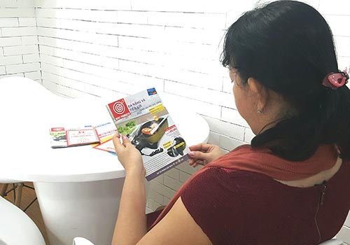Mua sắm hiện đại cho người không dùng máy tính