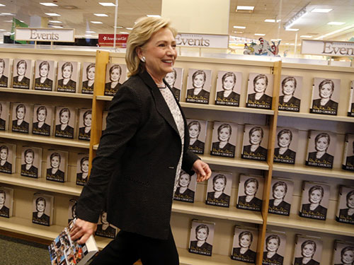 Hồi ký của bà Hillary Clinton bị cấm phân phối tại Trung Quốc