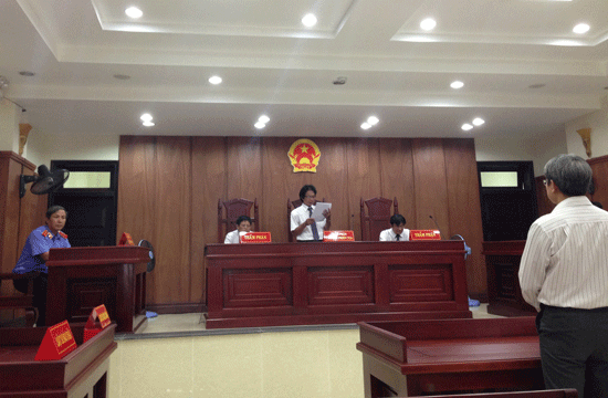 Phi&ecirc;n xử ph&uacute;c thẩm ng&agrave;y 11-9, TAND tối cao tại Đ&agrave; Nẵng đ&atilde; tuy&ecirc;n cục NTBD thắng kiện vụ cuộc thi Nữ ho&agrave;ng biển 2013. Ảnh: L&acirc;m An