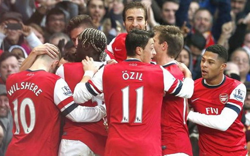 Niềm vui của Arsenal tiếp tục giữ ng&ocirc;i đầu