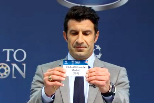 Lá thăm của Atletico Madrid