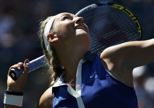 Azarenka tuột phong độ qu&aacute; nhanh, mất vị tr&iacute; trong Top 20 sau khi thua Makarova