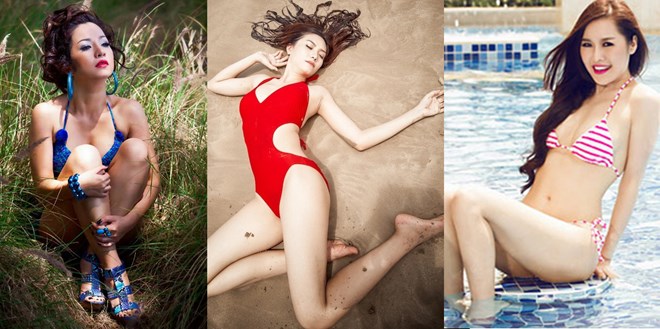 Người đẹp Việt tạo dáng sexy “khó đỡ” với bikini