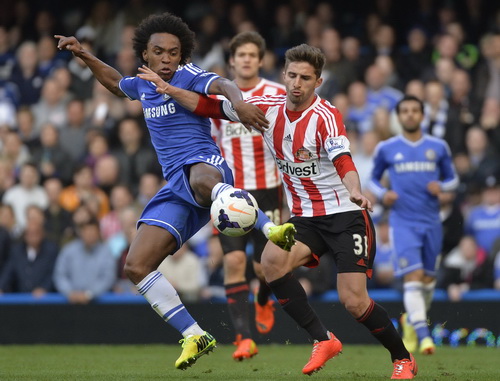 Chelsea thua sốc Sunderland, mở toang hy vọng cho Liverpool