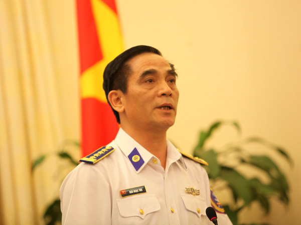 &Ocirc;ng Ng&ocirc; Ngọc Thu khẳng định Việt Nam đ&atilde; hết sức kiềm chế, ki&ecirc;n tr&igrave; d&ugrave;ng c&aacute;c biện ph&aacute;p h&ograve;a b&igrave;nh để đấu tranh bảo vệ chủ quyền